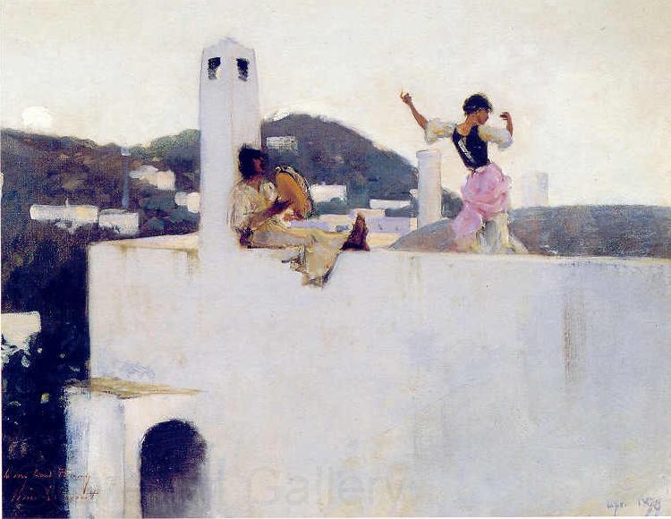 John Singer Sargent Sargent  Capri France oil painting art